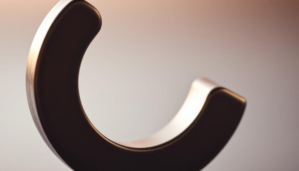 A close-up shot of a metal semicolon symbol, its surfaces reflecting soft, warm lighting. The symbol is rendered in muted tones, evoking a sense of introspection and mental health awareness. The background is a blurred, ethereal gradient, allowing the semicolon to take center stage as a powerful visual metaphor for the continuation of life. The composition is balanced and minimalist, focusing the viewer's attention on the simplicity and significance of this iconic symbol.