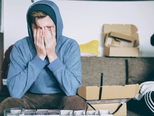 Photo Stressed person